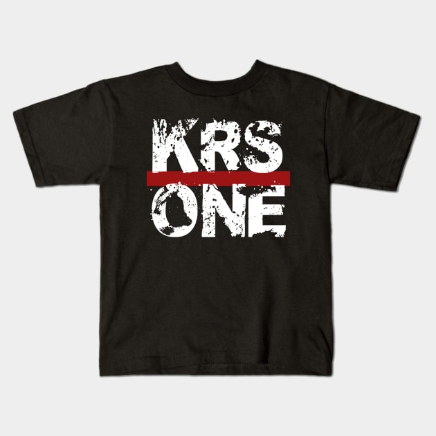 Krs One bar Kids T-Shirt by ilrokery